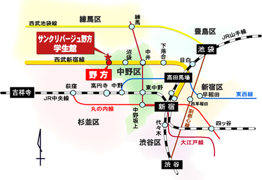 西武 新宿 線 路線 図